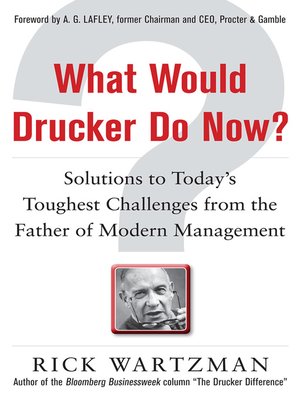cover image of What Would Drucker Do Now?
